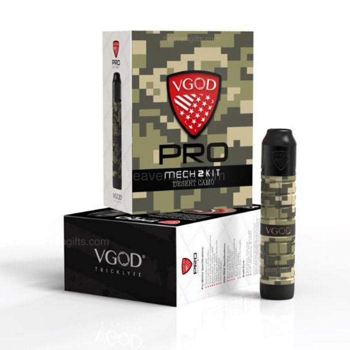 <p style="text-align: justify;">دستگاه VGOD PRO Mech 2 Kit یک دستگاه قدرتمند که با یک باتری 18650 و اتومایزر RDA یک هیولای دودزا را به شما هدیه میکند. ساخته شده از مس با کیفیت بالا و استیل ضد زنگ، این دستگاه احساس فوق العاده را برای شما به ارمغان میاورد اتومایزر  RDA قطر 24 میلی متر با طراحی دوگانه و 2 میلی متر سوراخ هواکش و دارای مخزن مایع 2ml است. همراه با جریان هوا از پایین ، فقط این دستگاه حرفه ای را دریافت کنید و از یک تجربه شگفت انگیز لذت ببرید!</p>