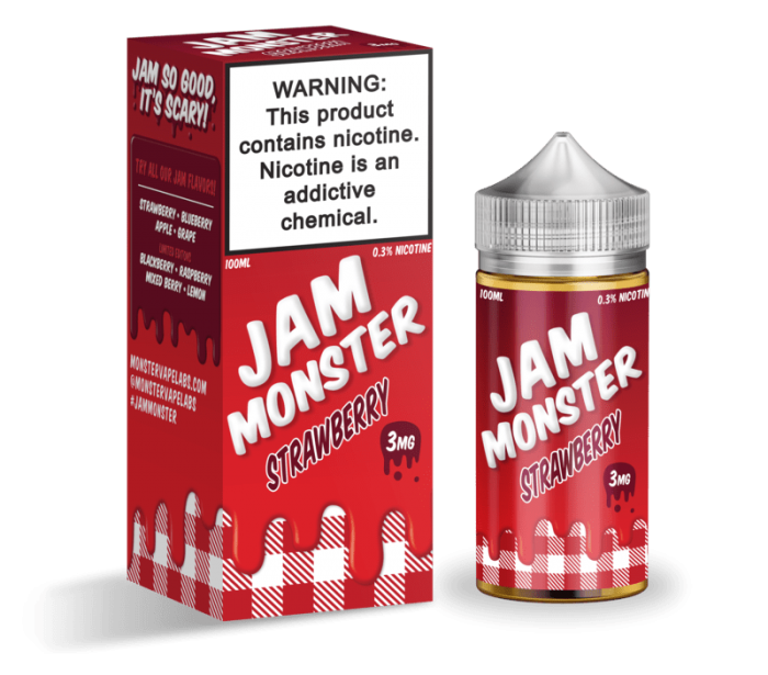 جویس JAM MONSTER STRAWBERRY